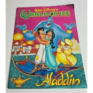 Walt Disney World On Ice Aladdin 1993 Souvenir Program VTG